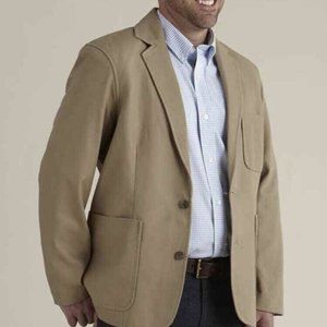 Duluth Trading Sport Coat tan Mens XL